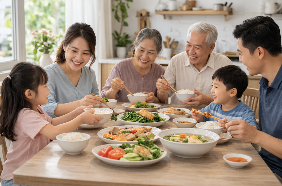 Phát động Cuộc thi viết "Bữa cơm gia đình ấm áp yêu thương"- Ảnh 1.