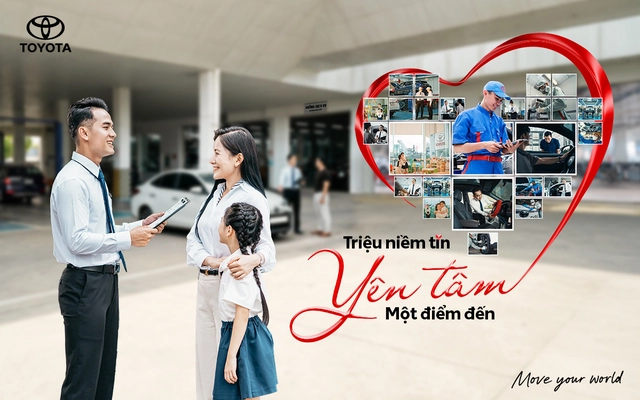 Toyota Việt Nam đẩy mạnh hệ sinh thái dịch vụ, nâng chuẩn trải nghiệm khách hàng