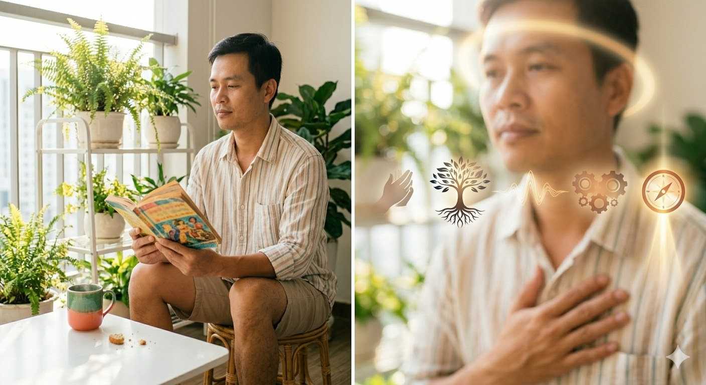 Giữa nhịp sống hiện đại đầy áp lực, nhiều người vẫn miệt mài đi tìm sự bình yên ở những điều lớn lao: một công việc tốt hơn, thu nhập cao hơn hay một chuyến đi xa để “chữa lành”. Nhưng thực tế, sự an yên lại thường bắt nguồn từ những điều rất nhỏ, thậm chí quen thuộc đến mức dễ bị bỏ qua trong đời sống hàng ngày.