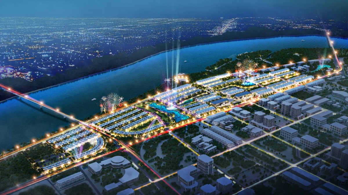 Phối cảnh toàn khu đô thị LICOGI 18 Riverside. (Ảnh: LICOGI 18 Riverside).